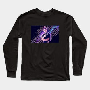 K-pop Stray Kids Hyunjin Fan Art Long Sleeve T-Shirt